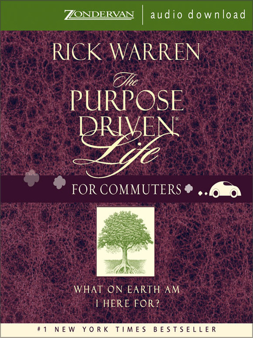 Title details for The Purpose Driven Life--for Commuters by Rick Warren - Wait list